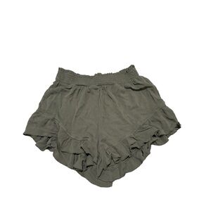 Olive la miel ruffle shorts